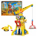 Spinmaster Rubble & Crew - Baupfoten Hof Kran-Spielset