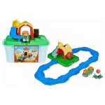 Spinmaster Mighty Express Farmbahnhof Spielset mit...