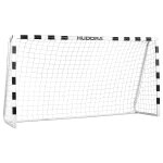 Hudora Fuballtor Stadion (wei/schwarz)