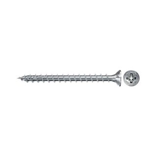 Fischer Spanplattenschraube Power-Fast II 5,0x25 Senkkopf (50 Stck, Vollgewinde, verzinkt)