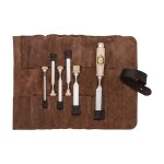 Kirschen Stechbeitelsatz 6-tlg. Ledertasche 6-10-12-16-20-26