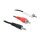 Kabel Audio 3,5 mm Klinkenstecker > 2 x Cinch Stecker 3 m