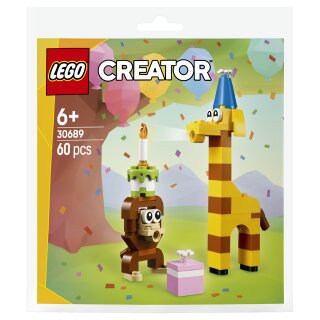 LEGO 30689 Creator Geburtstagspartytiere (Polybag)