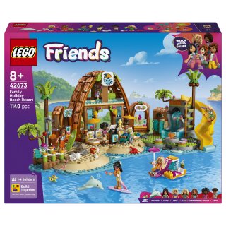 LEGO 42673 Friends Familienurlaub im Strandresort
