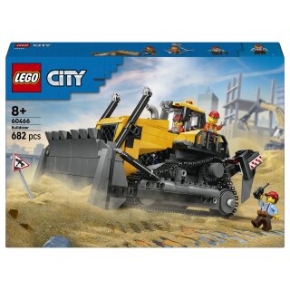 LEGO 60466 City Gelber Bulldozer mit Frontlader