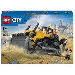 LEGO 60466 City Gelber Bulldozer mit Frontlader