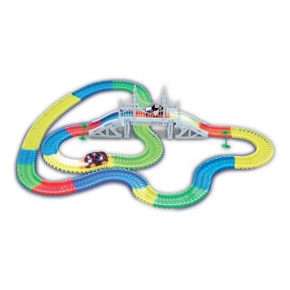 Amewi Spielwaren Magic Trexx Race Bahn 373-teilig mit Box