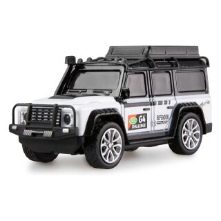 Amewi RC Geländewagen Die Cast 1:64 RTR weiß 6+
