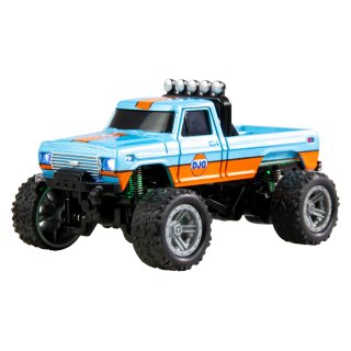 Amewi RC Monstertruck DieCast 1:64 RTR blau/orange /6+