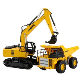 Amewi Kipper & Kettenbager 2in1 Set 1:24 RTR 6+