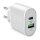 SBS Ladegert USB-C + USB-A Power Delivery 20W wei