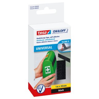 55224-00000-02 TESA On+Off Klettband