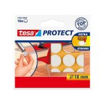 tesa Protect Filzgleiter rund 18mm weiß 16St.
