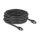 RJ45 Netzwerkkabel Cat.8.1 S/FTP 10 m bis 40 Gbps schwarz