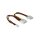Powerkabel Molex 4pin Stecker zu Molex 4pin Buchse und 4 Pin Floppy