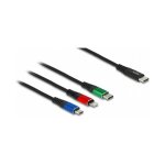 USB Ladekabel 3 in 1 USB Type-C™ zu...