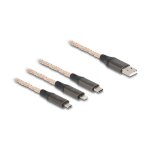 USB RGB Ladekabel 3 in 1 Typ-A zu Lightning™ /...