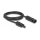 Delock DL4 Solar Kabel 6 mm² Stecker zu Buchse 5 m schwarz