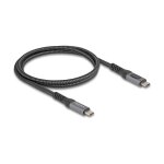 USB 40 Gbps Daten- und Schnellladekabel koaxial 1 m 8K 60...