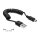 Delock Kabel USB 2.0-A Stecker > USB mini Stecker Spiralkabel
