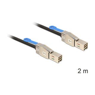 Kabel Mini SAS HD SFF-8644 > Mini SAS HD SFF-8644 2 m