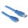 USB 5 Gbps Kabel Typ-A Stecker zu Typ Micro-B Stecker 5 m blau