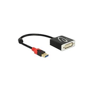 Delock Adapter USB 3.0 Typ-A Stecker > DVI Buchse