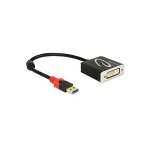 Delock Adapter USB 3.0 Typ-A Stecker > DVI Buchse