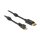 Delock Kabel Mini DisplayPort 1.2 Stecker mit Schraube > DisplayPort Stecker 4K 60 Hz 1 m