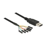 Delock USB 2.0 zu Seriell TTL Konverter mit 6 einzelnen...