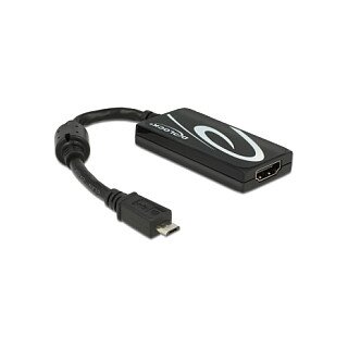 Delock MHL 3.0 Adapter > High Speed HDMI mit 4K Ultra-HD Auflösung und RCP Premium