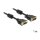 Delock Verlängerungskabel DVI 24+1 Stecker zu DVI 24+1 Buchse 1 m schwarz