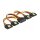 Kabel SATA 15 Pin Strom Stecker mit Einrastfunktion > SATA 15 Pin Strom Buchse 4 x gerade 15 cm
