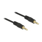 Delock Klinkenkabel 3,5 mm 3 Pin Stecker > Stecker 3 m...