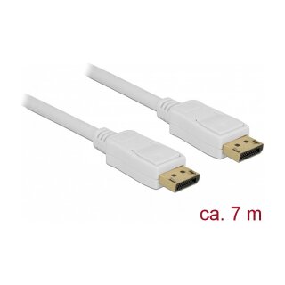 Delock Kabel DisplayPort 1.2 Stecker > DisplayPort Stecker 4K 60 Hz 7 m