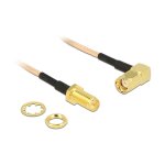Delock Antennenkabel RP-SMA Stecker 90° > RP-SMA...