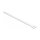 Delock Klett-Kabelbinder L 250 x B 12 mm weiß 10 Stück