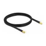 Delock Antennenkabel RP-SMA Stecker zu RP-SMA Buchse...