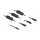 Kabel DC 5,5 x 2,1 mm Stecker zu 3 x DC Buchse mit Schalter 1 m