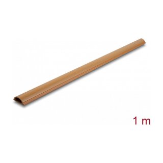 Delock Kabelkanal selbstklebend 30 x 11 mm - Länge 1 m Holzoptik