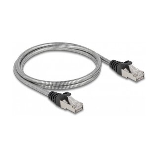 RJ45 Kabel Cat.6A U/FTP mit Metallmantel 1 m