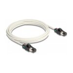 Delock Netzwerkkabel RJ45 Stecker zu Stecker Cat.6A S/FTP...