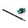 Delock Klett-Kabelbinder L 300 x B 12 mm schwarz 10 Stück