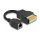Delock RJ45 Kabel Cat.5e Buchse zu Terminalblock Adapter mit Drucktaster 15 cm