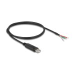 Delock Adapterkabel USB 2.0 Typ-A zu seriell RS-485 3 x...