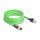 Delock M12 Kabel D-kodiert 4 Pin Stecker zu RJ45 Stecker PUR (TPU) 1 m
