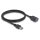 USB 5 Gbps Kabel USB Typ-A Stecker zu USB Typ-B Buchse zum Einbau 1 m schwarz