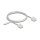 RJ45 Netzwerkkabel Cat.6 UTP Ultra Slim 1 m grau mit kurzen Steckern