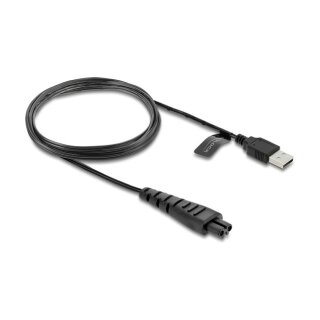 Delock USB Ladekabel 5 V für Elektrorasierer kompatibel mit Remington HC4250, MB4200, MB6850, XR1330 Serie - Rasierer Ladegerät Ersatzkabel 1,2