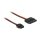 Kabel Power SATA 15 Pin Buchse > Power Slim SATA 6 Pin Buchse (5 V) 24 cm